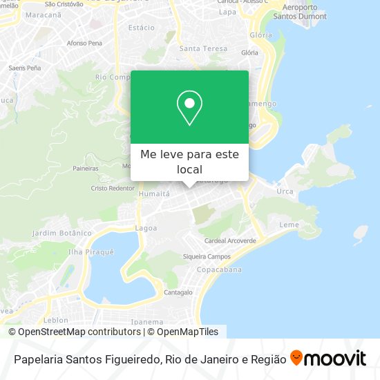 Papelaria Santos Figueiredo mapa