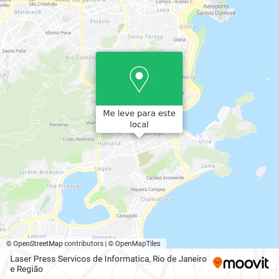 Laser Press Servicos de Informatica mapa