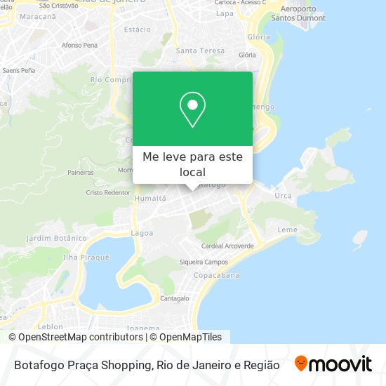 Botafogo Praça Shopping mapa