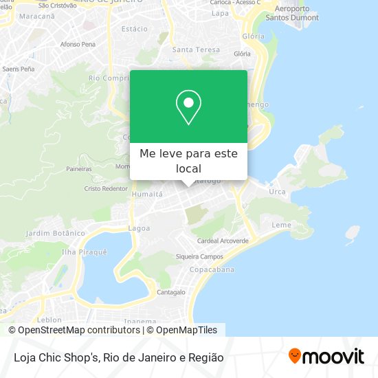 Loja Chic Shop's mapa