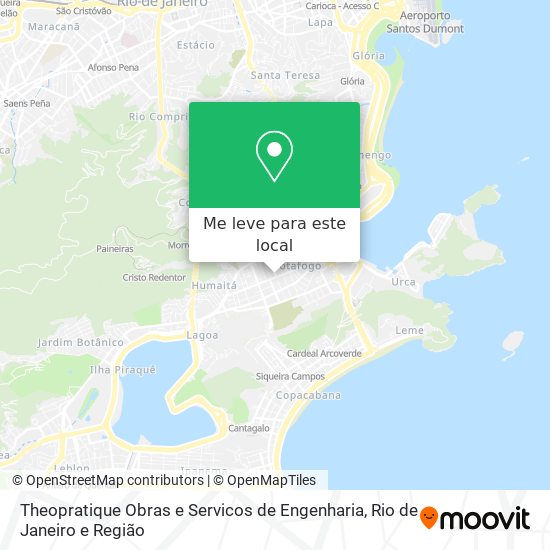 Theopratique Obras e Servicos de Engenharia mapa