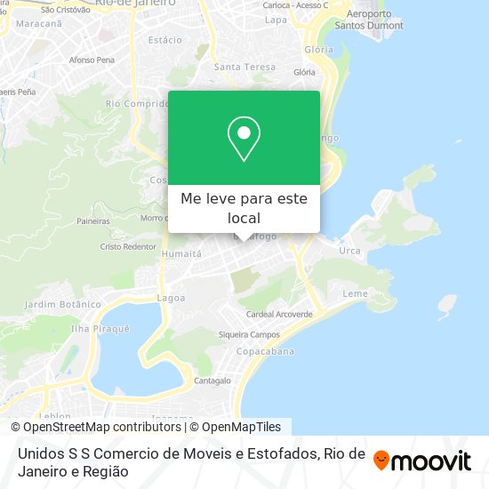 Unidos S S Comercio de Moveis e Estofados mapa