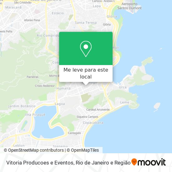Vitoria Producoes e Eventos mapa