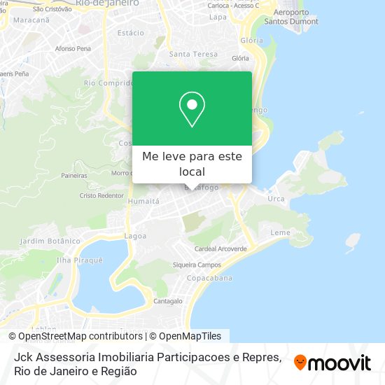 Jck Assessoria Imobiliaria Participacoes e Repres mapa