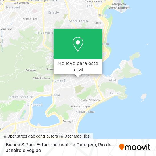 Bianca S Park Estacionamento e Garagem mapa