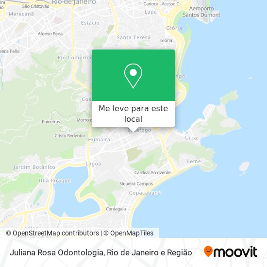 Juliana Rosa Odontologia mapa