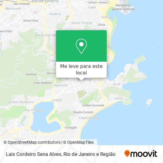 Lais Cordeiro Sena Alves mapa