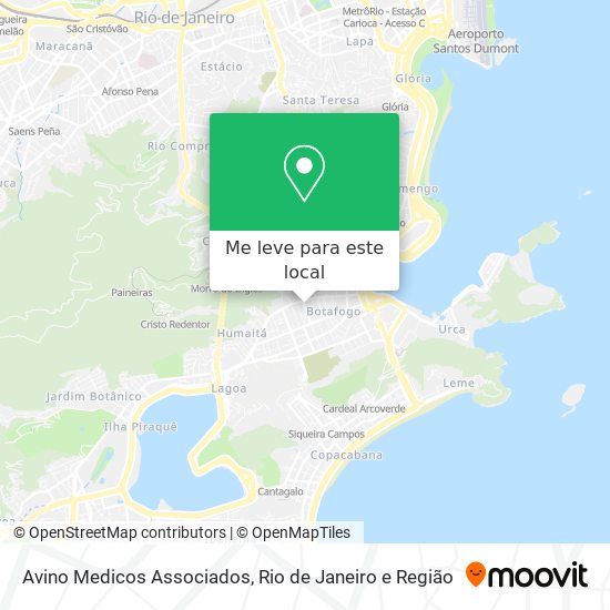 Avino Medicos Associados mapa