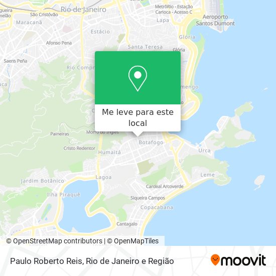 Paulo Roberto Reis mapa