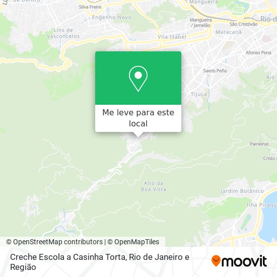 Creche Escola a Casinha Torta mapa