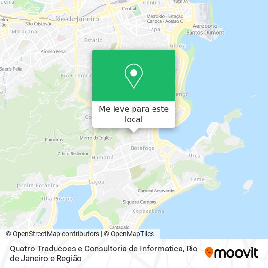 Quatro Traducoes e Consultoria de Informatica mapa