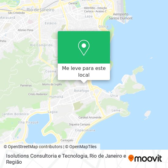 Isolutions Consultoria e Tecnologia mapa