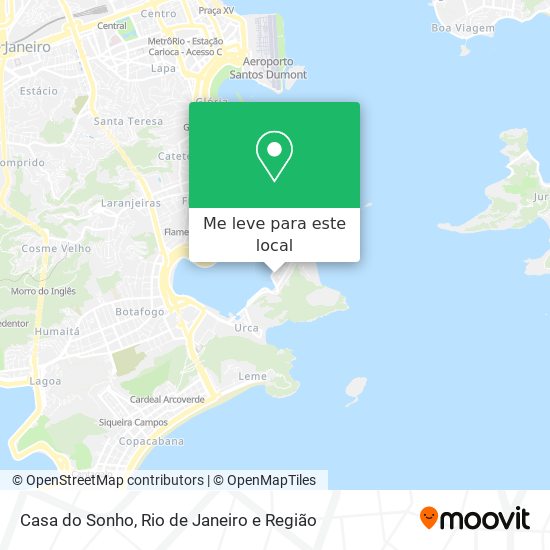 Casa do Sonho mapa