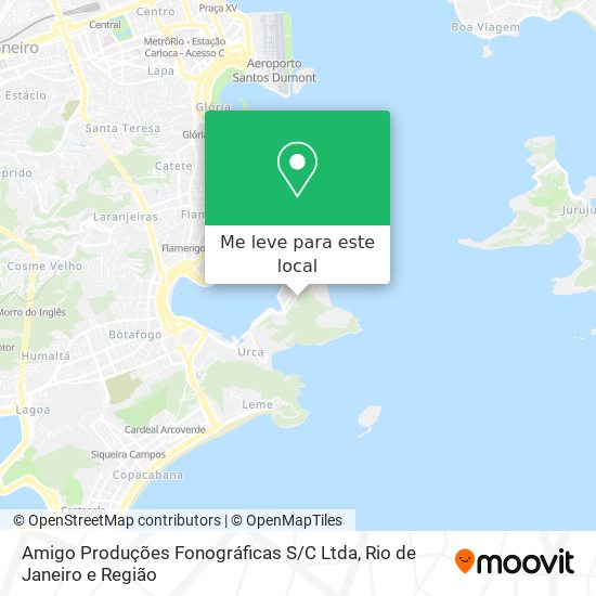 Amigo Produções Fonográficas S / C Ltda mapa