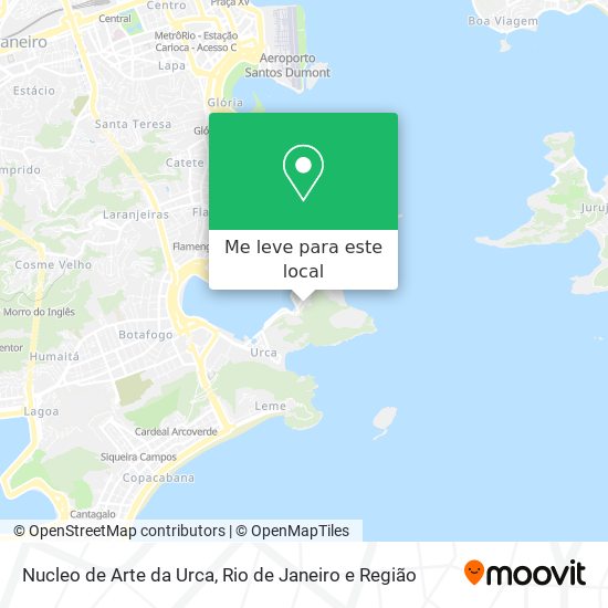 Nucleo de Arte da Urca mapa