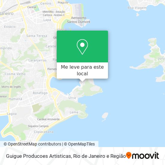 Guigue Producoes Artisticas mapa