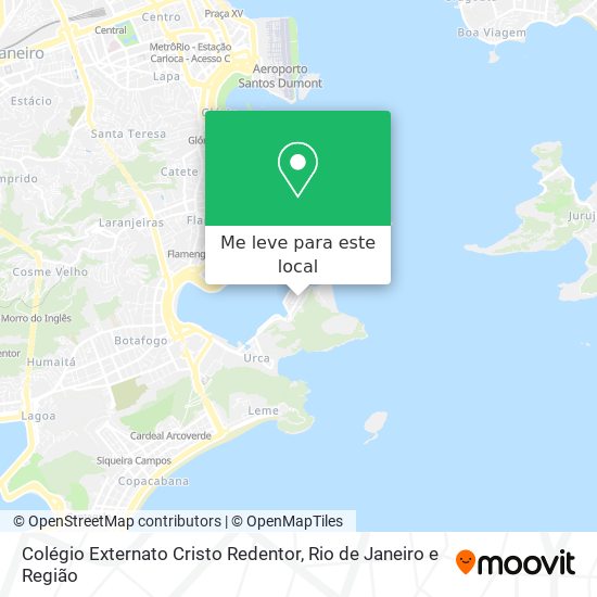 Colégio Externato Cristo Redentor mapa