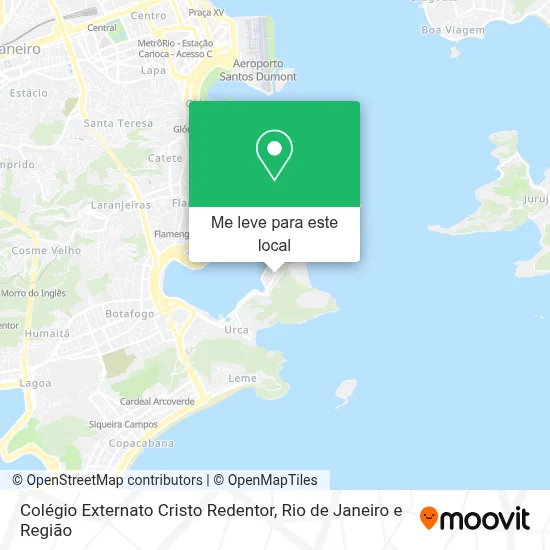 Colégio Externato Cristo Redentor mapa