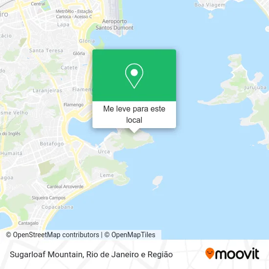 Sugarloaf Mountain mapa