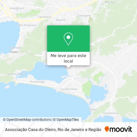 Associação Casa do Oleiro mapa