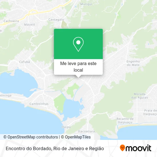 Encontro do Bordado mapa