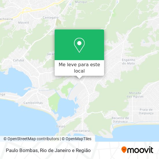 Paulo Bombas mapa