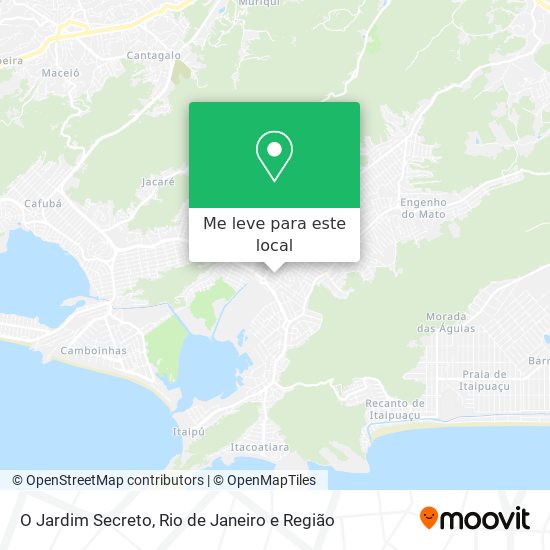 O Jardim Secreto mapa
