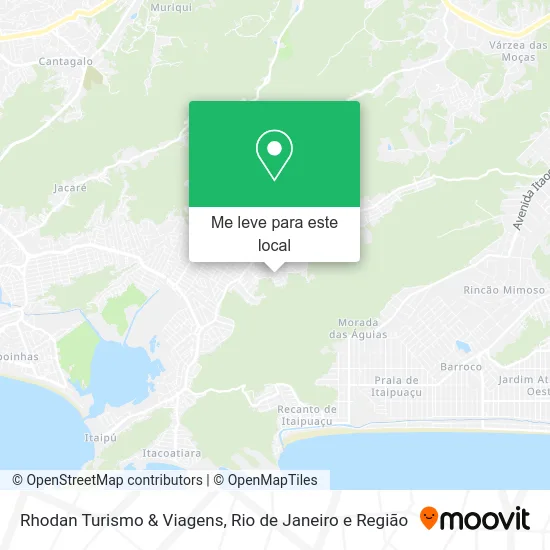 Rhodan Turismo & Viagens mapa