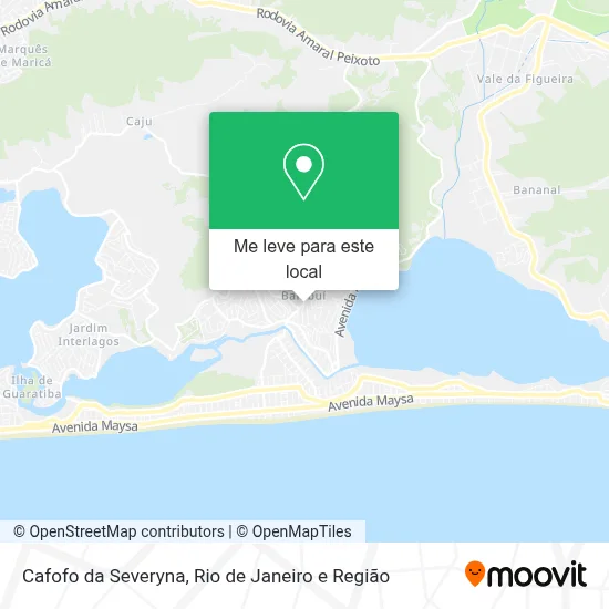 Cafofo da Severyna mapa