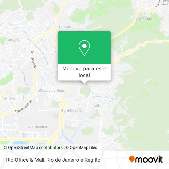 Rio Office & Mall mapa