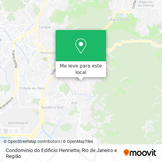 Condominio do Edificio Henriette mapa