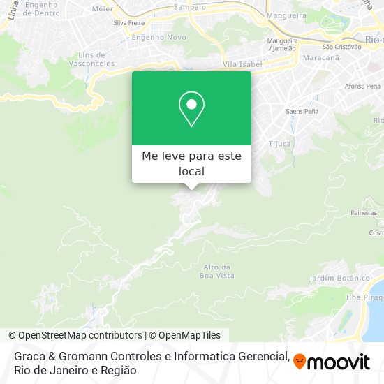 Graca & Gromann Controles e Informatica Gerencial mapa