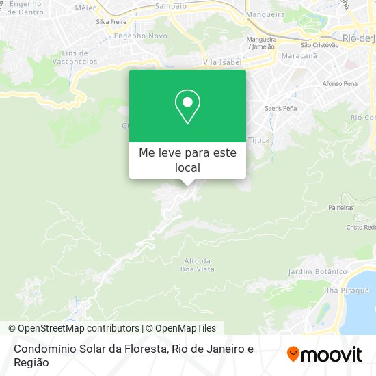 Condomínio Solar da Floresta mapa
