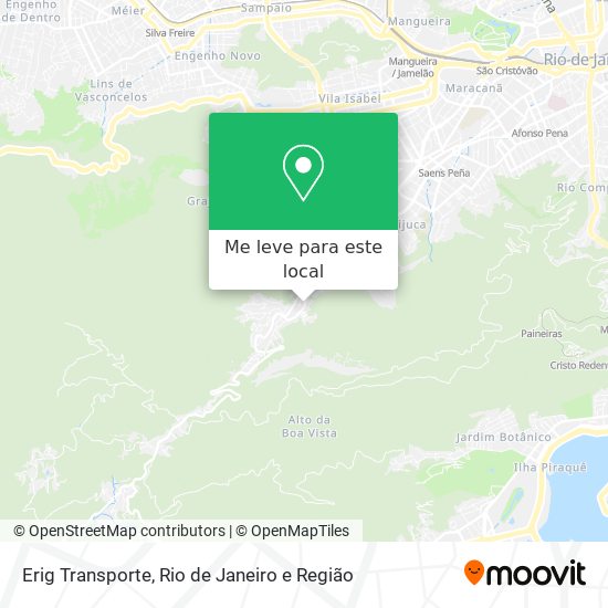 Erig Transporte mapa