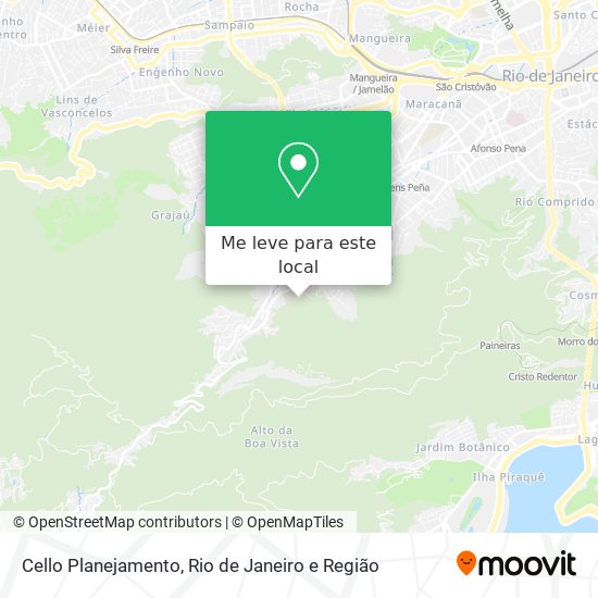 Cello Planejamento mapa