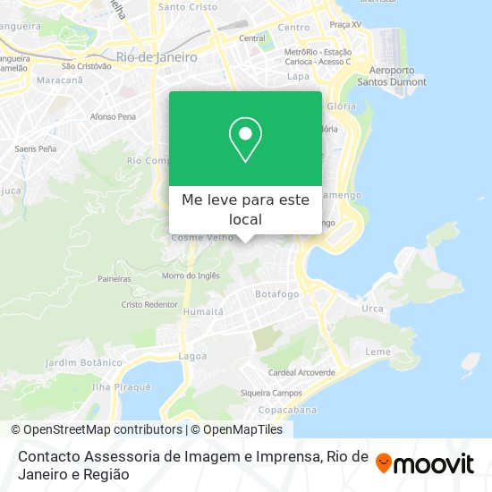 Contacto Assessoria de Imagem e Imprensa mapa