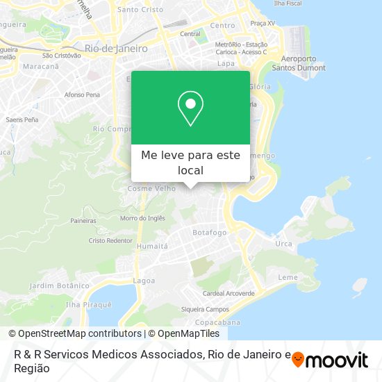 R & R Servicos Medicos Associados mapa