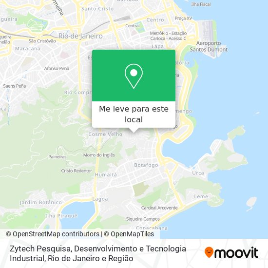 Zytech Pesquisa, Desenvolvimento e Tecnologia Industrial mapa