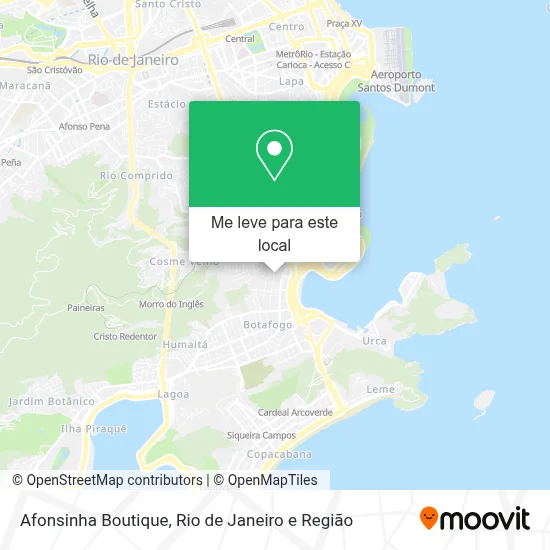 Afonsinha Boutique mapa