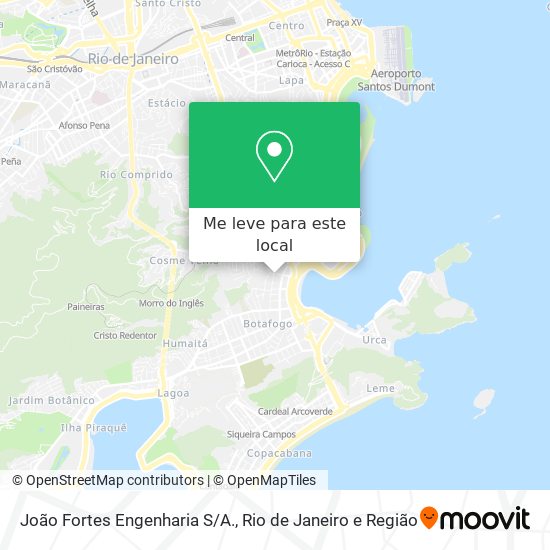 João Fortes Engenharia S/A. mapa