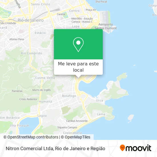 Nitron Comercial Ltda mapa