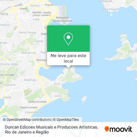 Duncan Edicoes Musicais e Producoes Artisticas mapa