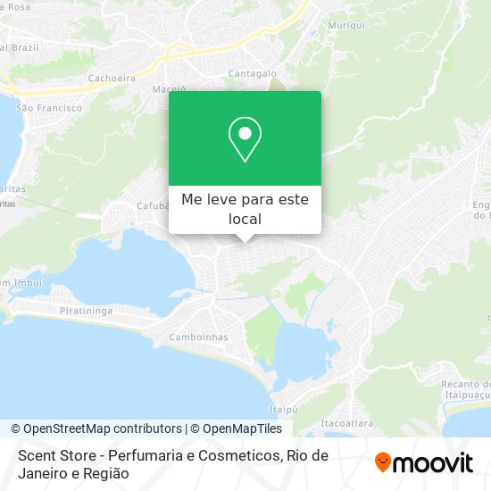 Scent Store - Perfumaria e Cosmeticos mapa