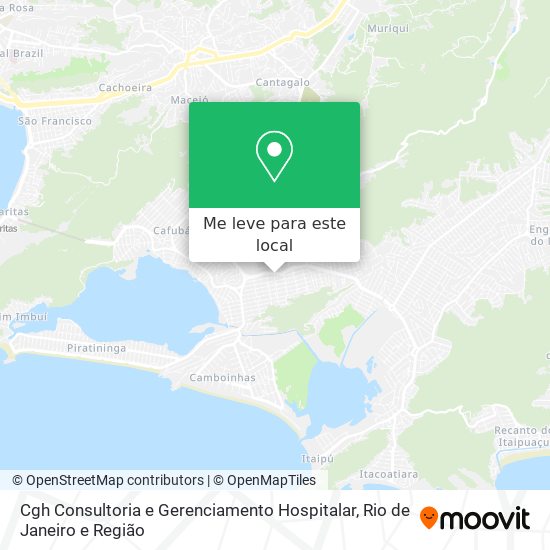 Cgh Consultoria e Gerenciamento Hospitalar mapa