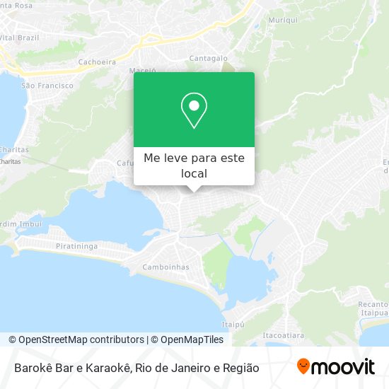 Barokê Bar e Karaokê mapa