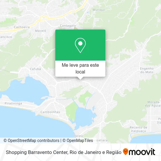 Shopping Barravento Center mapa