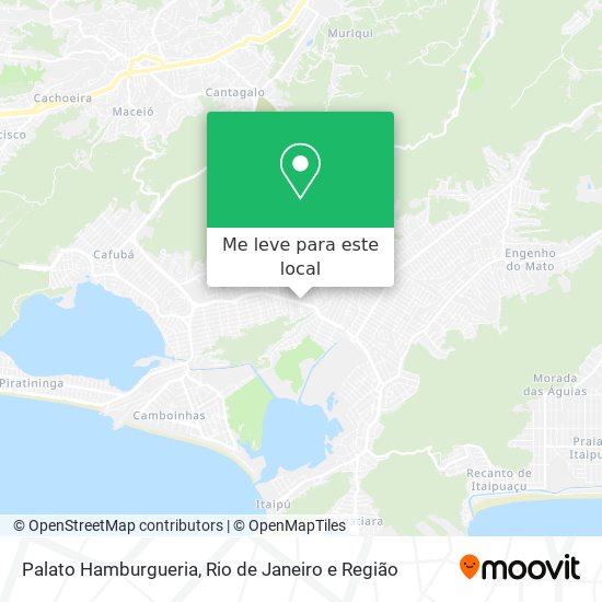 Palato Hamburgueria mapa