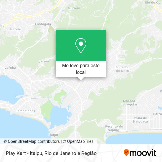 Play Kart - Itaipu mapa