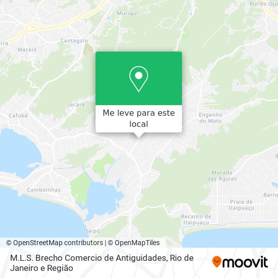 M.L.S. Brecho Comercio de Antiguidades mapa