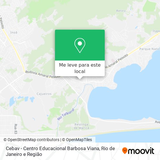 Cebav - Centro Educacional Barbosa Viana mapa